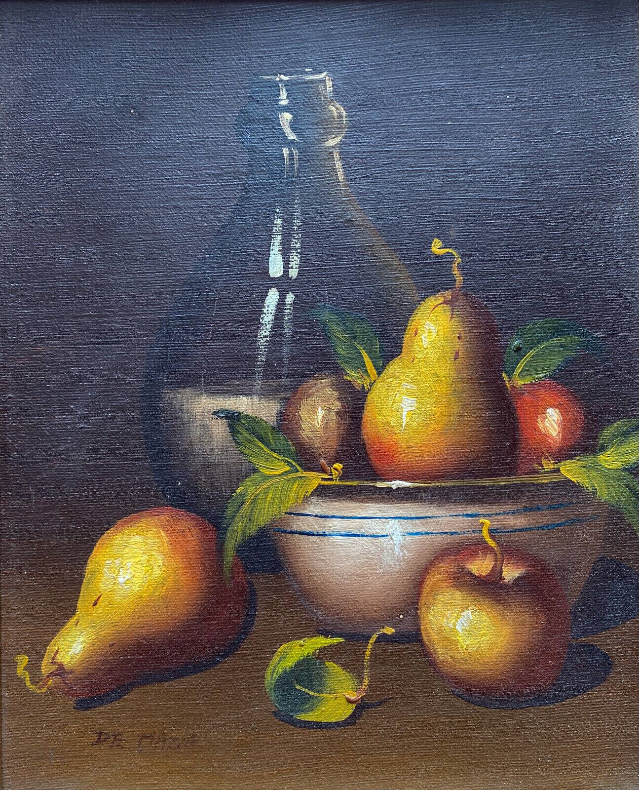 Hst painting "still life with pears" violette de mazia (1899-1988)