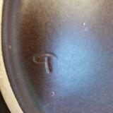 Ceramic dish/wall decoration, danish from the 60s, stamped on the back. with motif of two fish