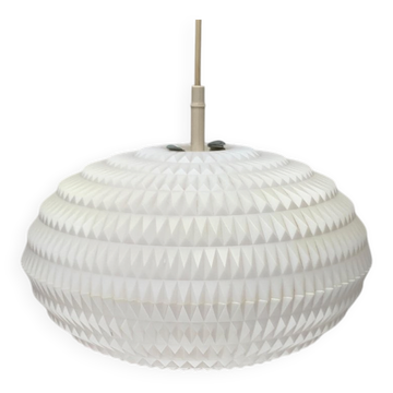German UFO pendant lamp model 2196 from the mid-century by Aloys Ferdinand Gangkofner for Erco, 1960s.