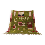 Traditional handmade Moroccan rug 3x2 m