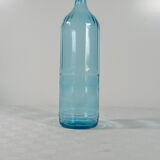 Bouteille en verre turquoise