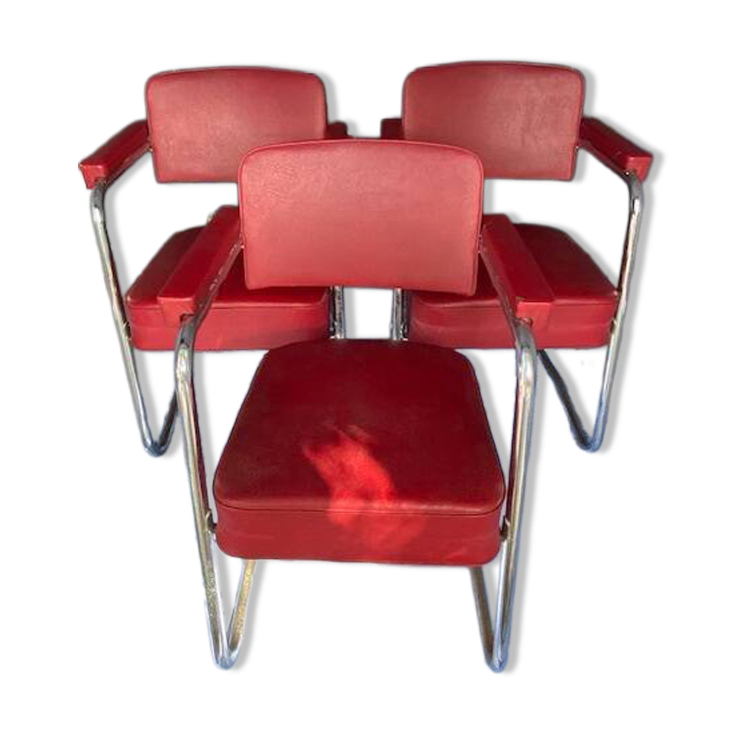3 fauteuils de bureau