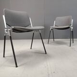 Vintage Dsc 106 Side Chairs By Giancarlo Piretti For Castelli, Set Of 6
