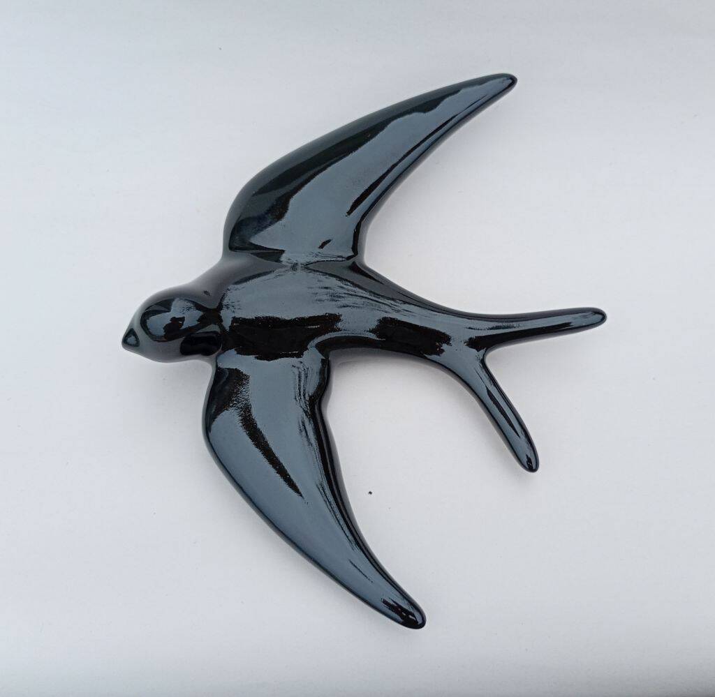 Black Swallow Handcrafted Decor