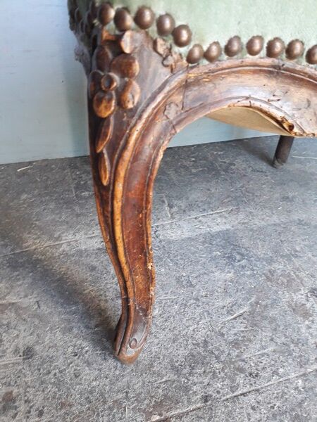 Fauteuil cabriolet epoque Louis XV