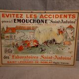 Old advertising poster