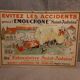 Affiche publicitaire ancienne