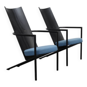 2x Postmodern Armchair, 1980s (set price)