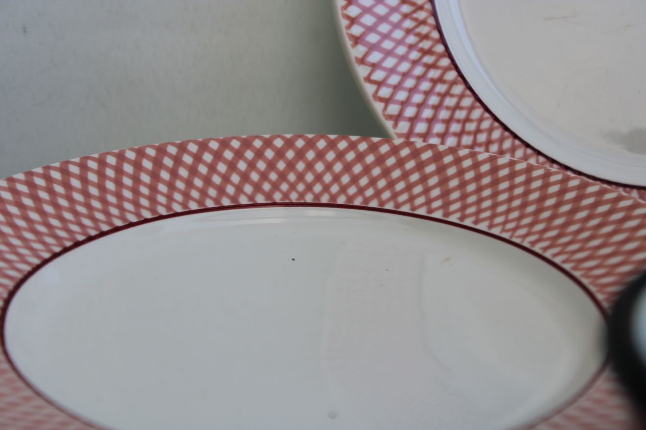 Set of 6 dessert plates