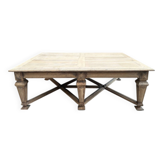 Table Banque de France en chêne