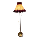 Unique floor lamp in Marie Antoinette style with a golden base.