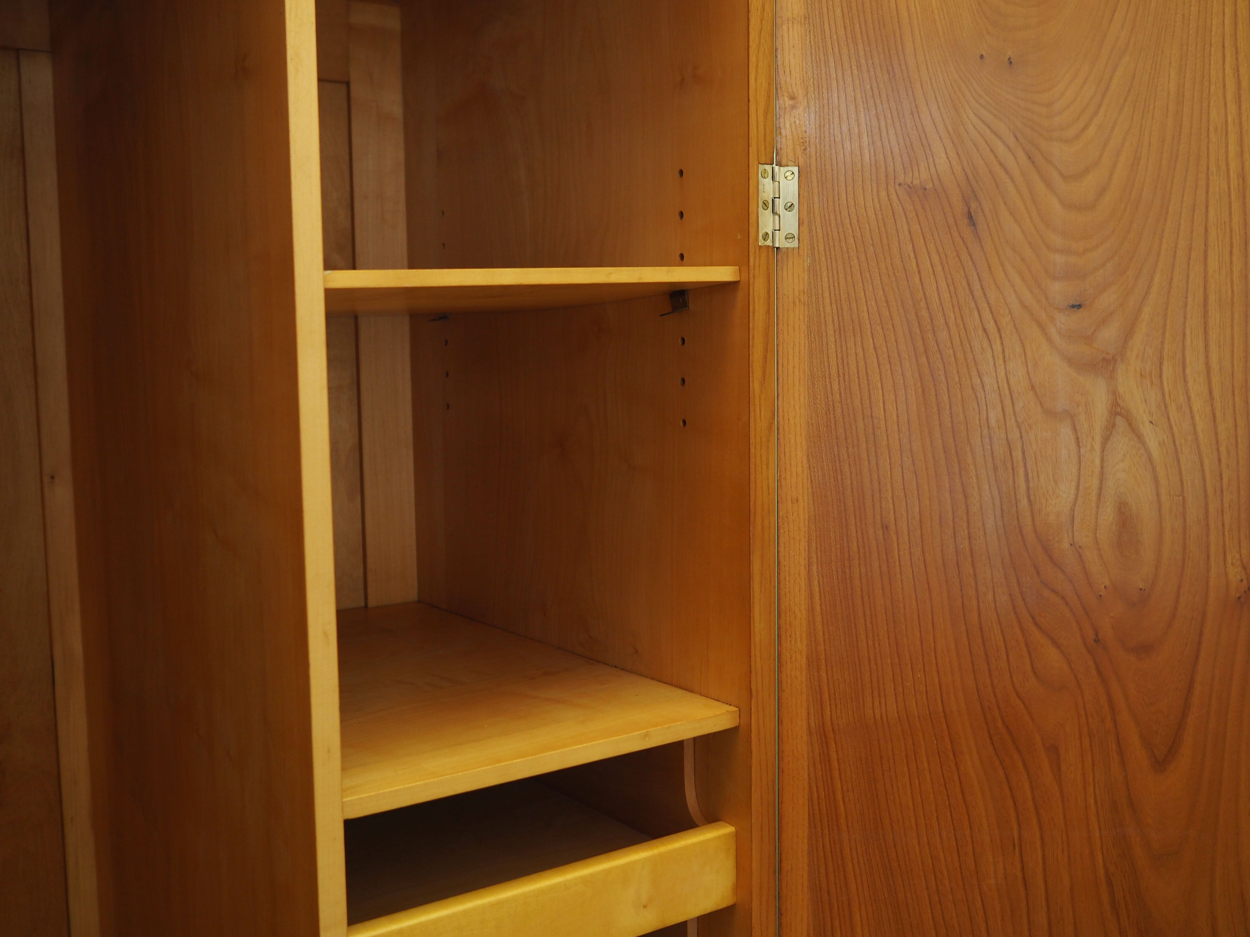 Oak wardrobe, Danish design, 1960s, production: Sweden