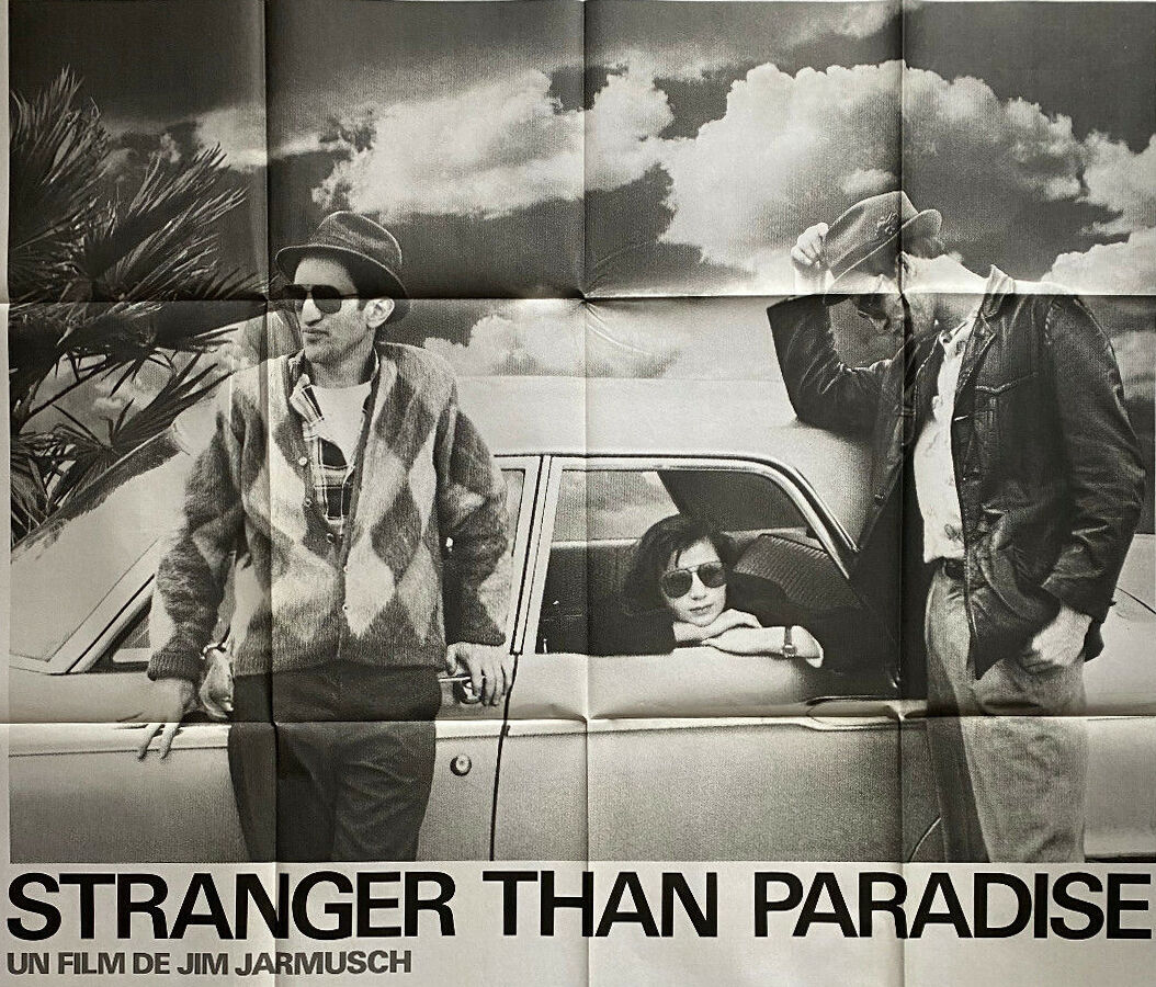 Original movie poster "Stranger than Paradise" Jim Jarmusch 120x160cm 1984