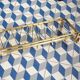 Coat rack like a train luggage rack l=63cm