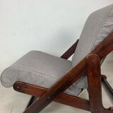 Pair of folding armchairs