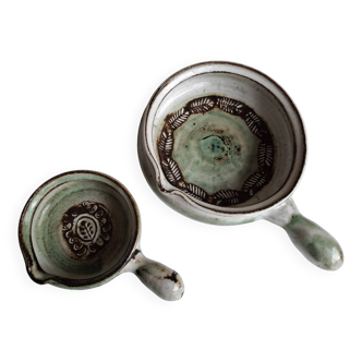 2 Albert Thiry Vallauris caquelons