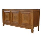 Oak Art Deco buffet from the 1940s.