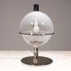 Italian design chrome and glass table lamp, 1960