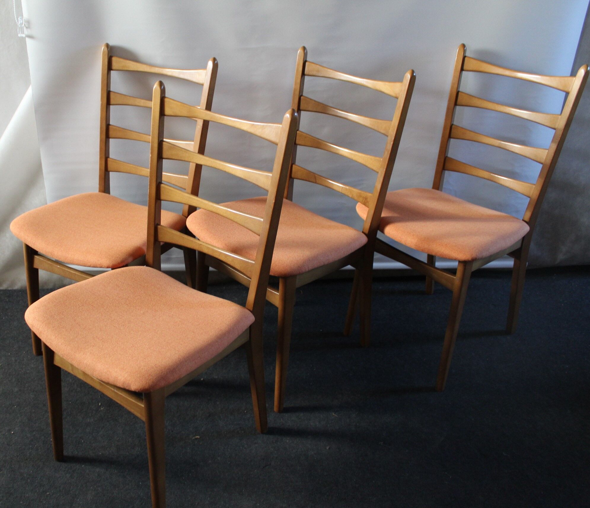 Ensemble de quatre chaises, Allemagne, années 1970