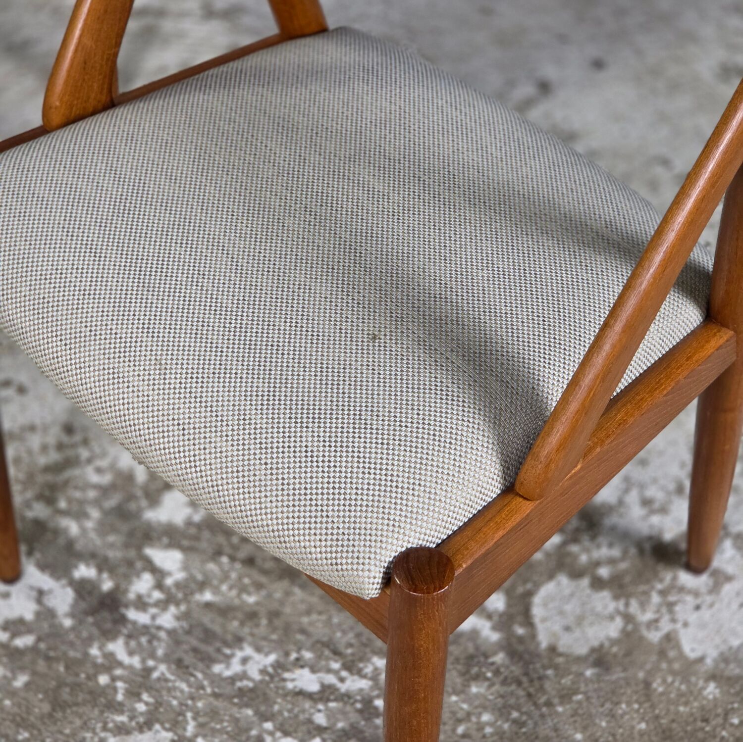 Kai Kristiansen Model 31 vintage Danish teak dining chairs