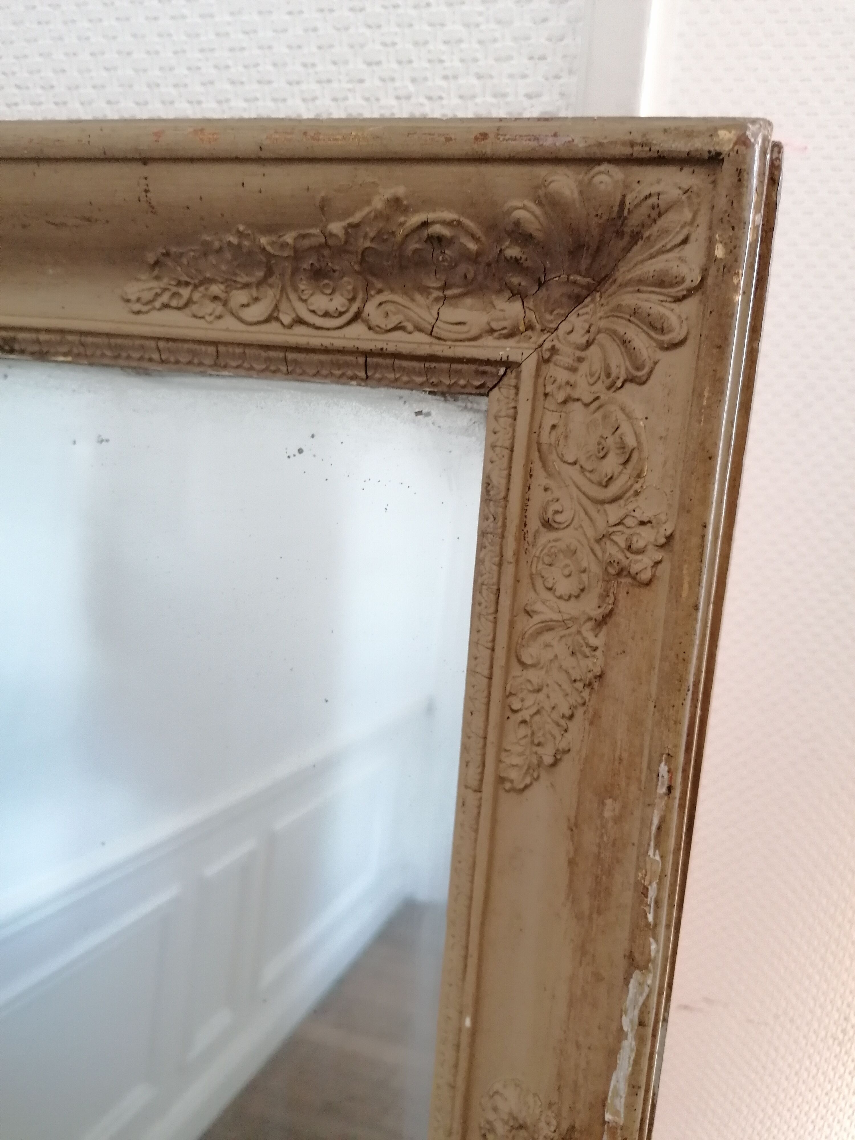 Mirror era restoration tain mercury