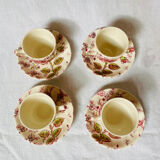 English chintz pink and caffé tea set johnson brothers