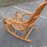 Rattan rocking chair