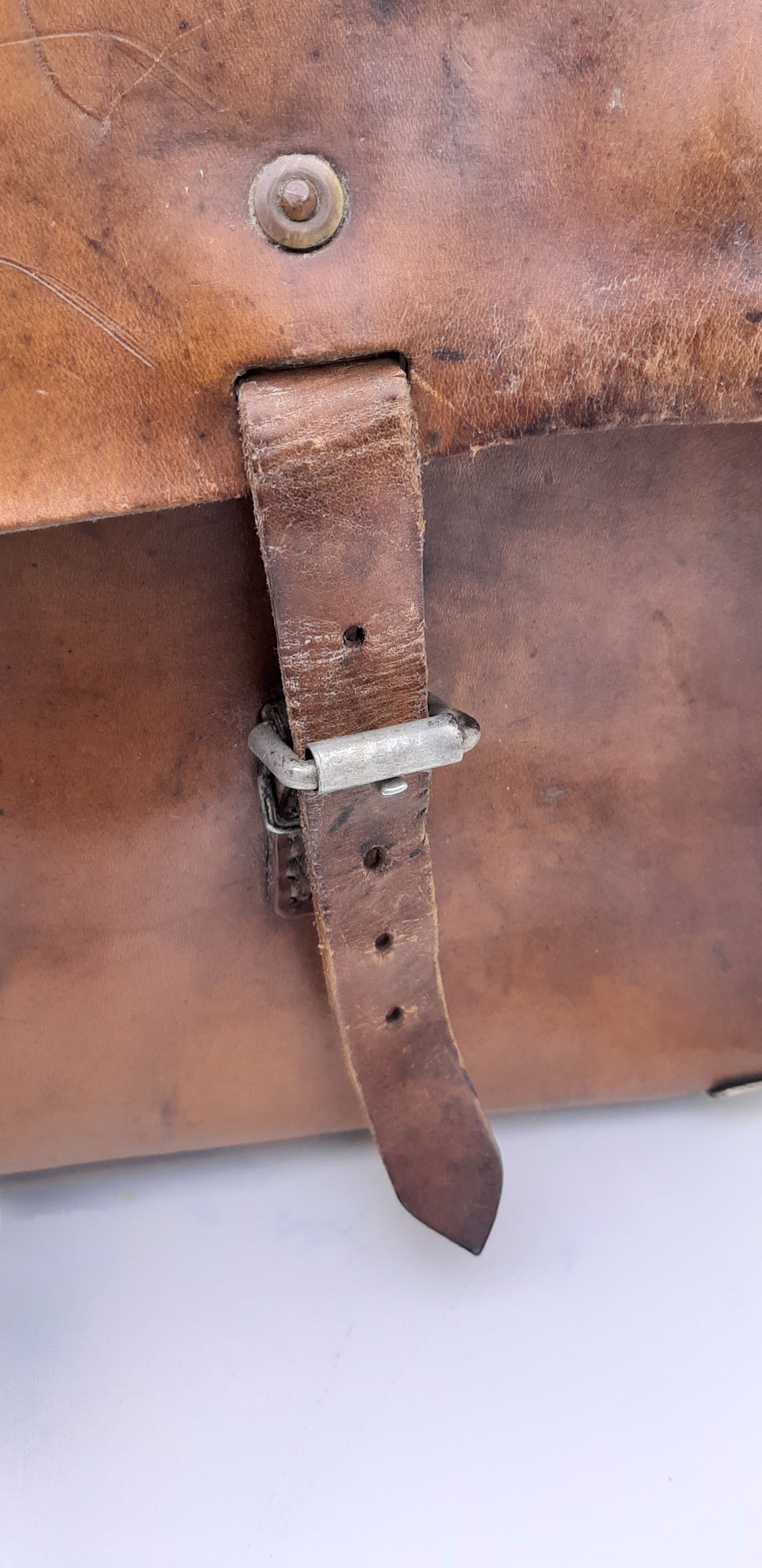 Edf leather work bag