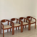 4 chairs Rainer Daumillier 1970