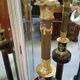 colonne en acajou et bronze doré, surmontée d’un aigle – époque Empire