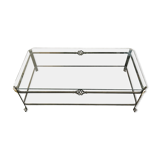 Wrought iron coffee table