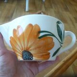 Gien earthenware sauce boat