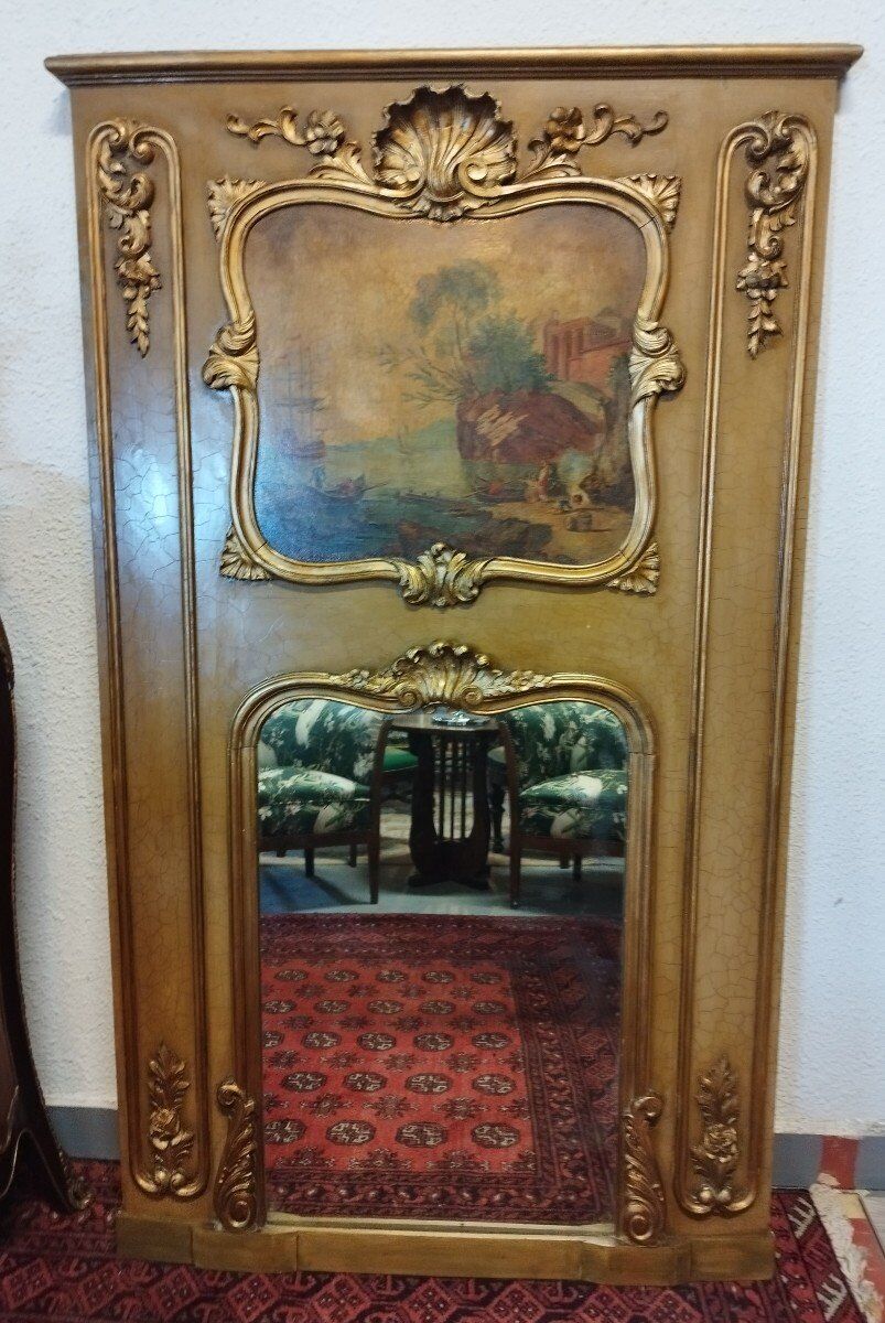 Trumeau style Louis XV, 170x142 cm