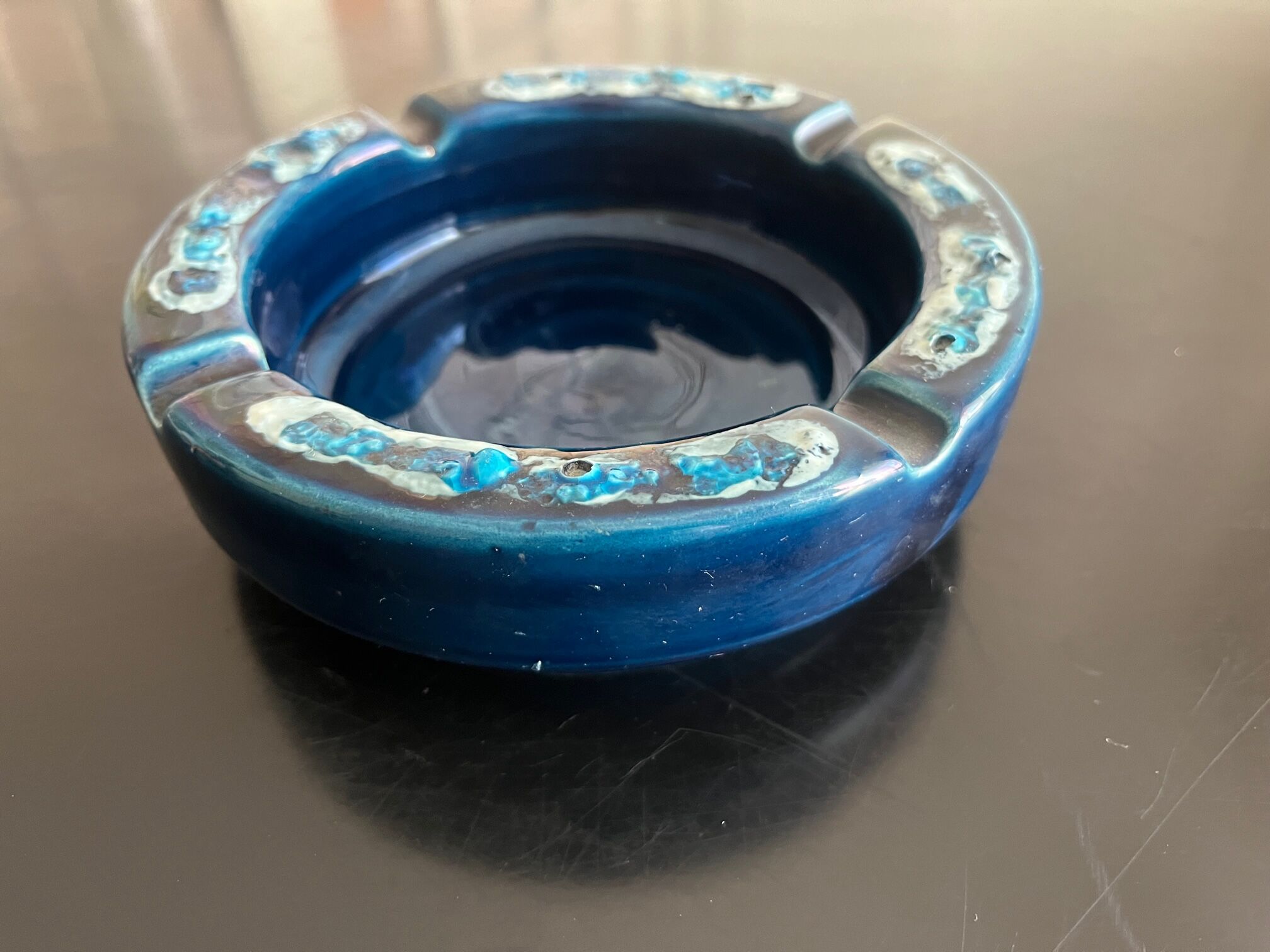 Lava ceramic ashtray