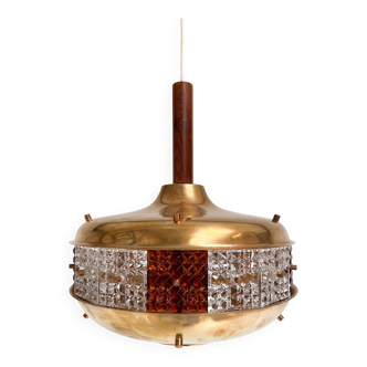 Space Age ceiling lamp by Örsjö Industri, 1960s