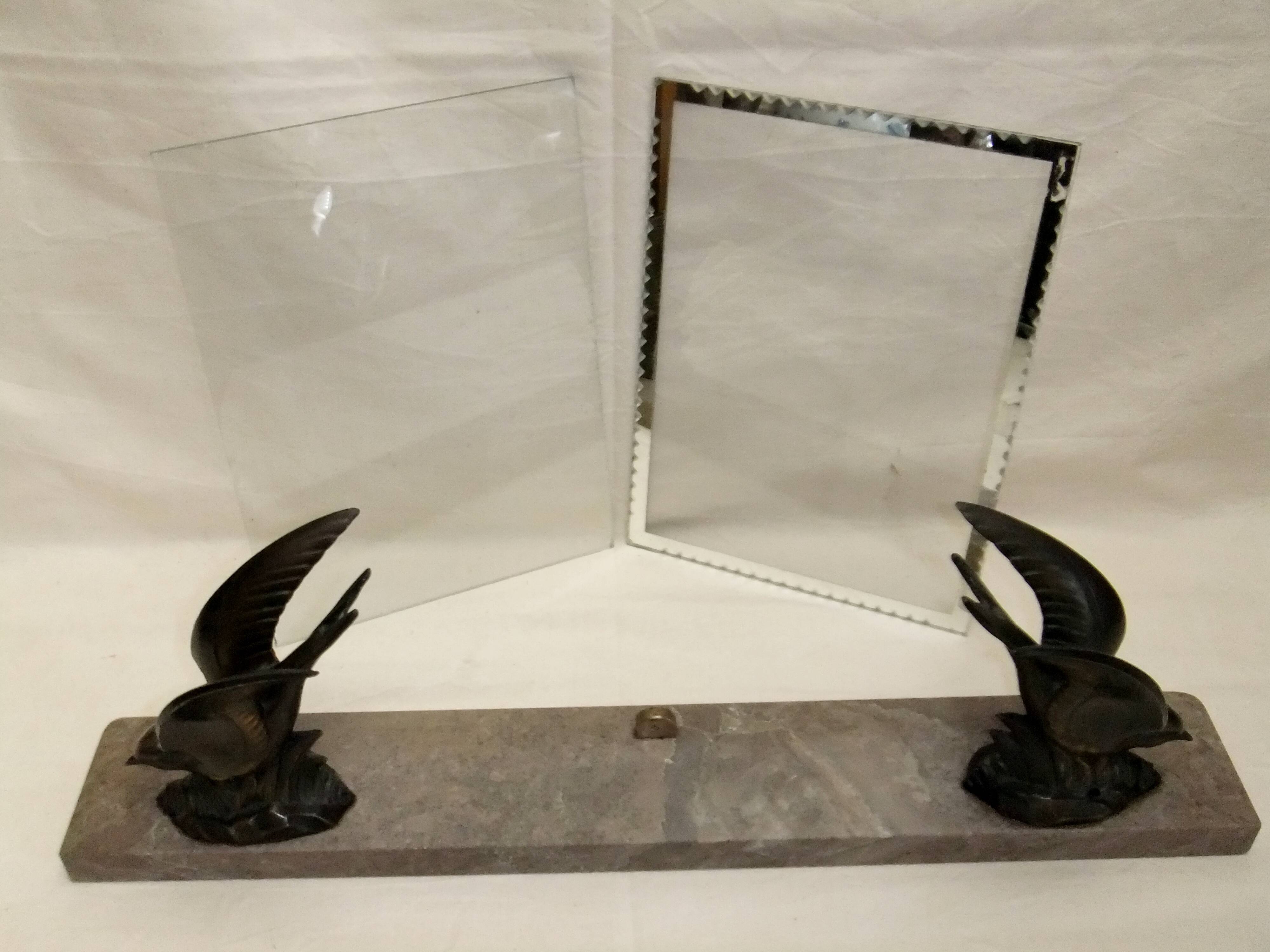 Art deco photo holder frame to pose decoration