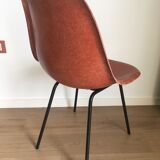 Herman Miller "DSX" chair in fiberglass, Charles & Ray Eames