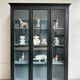 Vitrine de musée fin XIXème