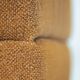 Bauhaus style tubular sleeping sofa in yellow ocre wool