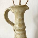 Soliflore stoneware vase