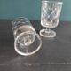 Set of 2 vintage French glasses from Luminarc, with stars