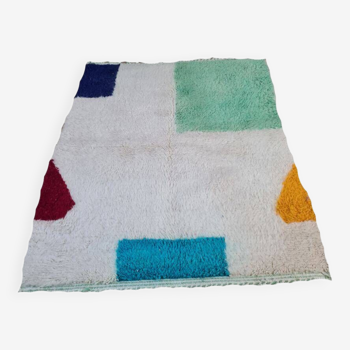 Handmade wool Berber rug 150 X 100 CM