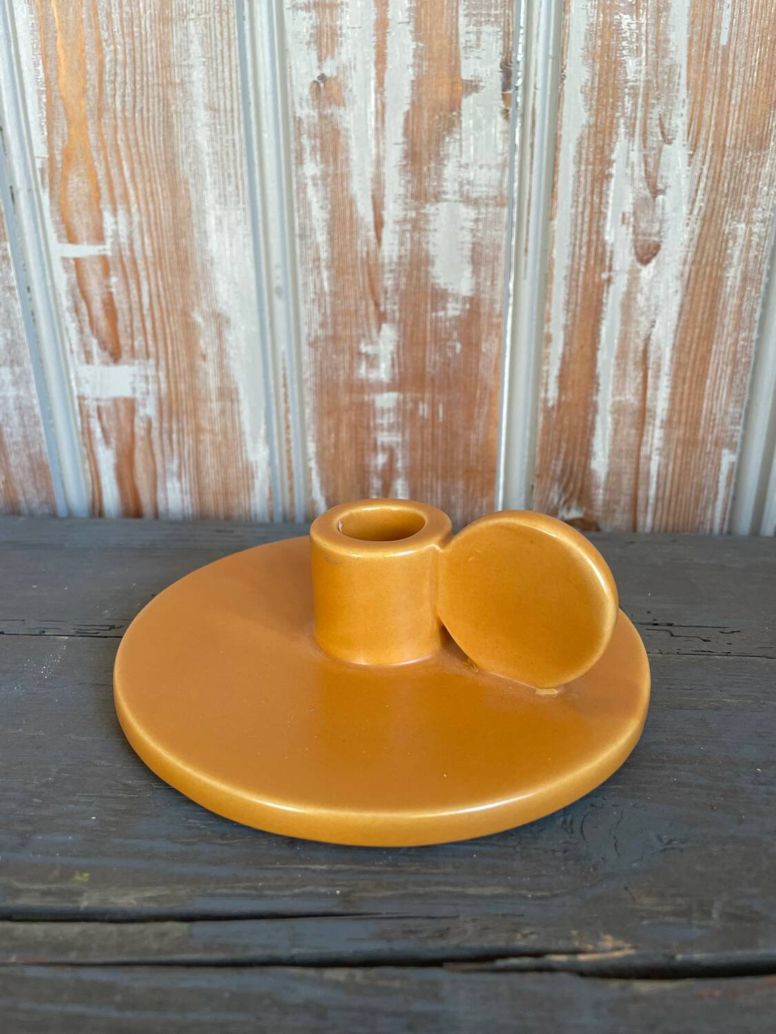 Organic candle holder