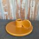 Organic candle holder