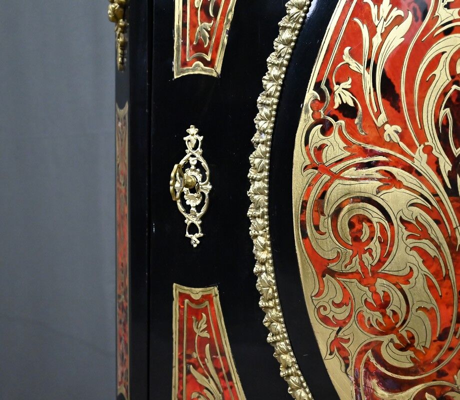 Boulle marquetry side table, Napoleon III period – mid 19th century
