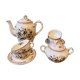Set of 10 pieces of a Villeroy and Boch tea set, Phoenix model