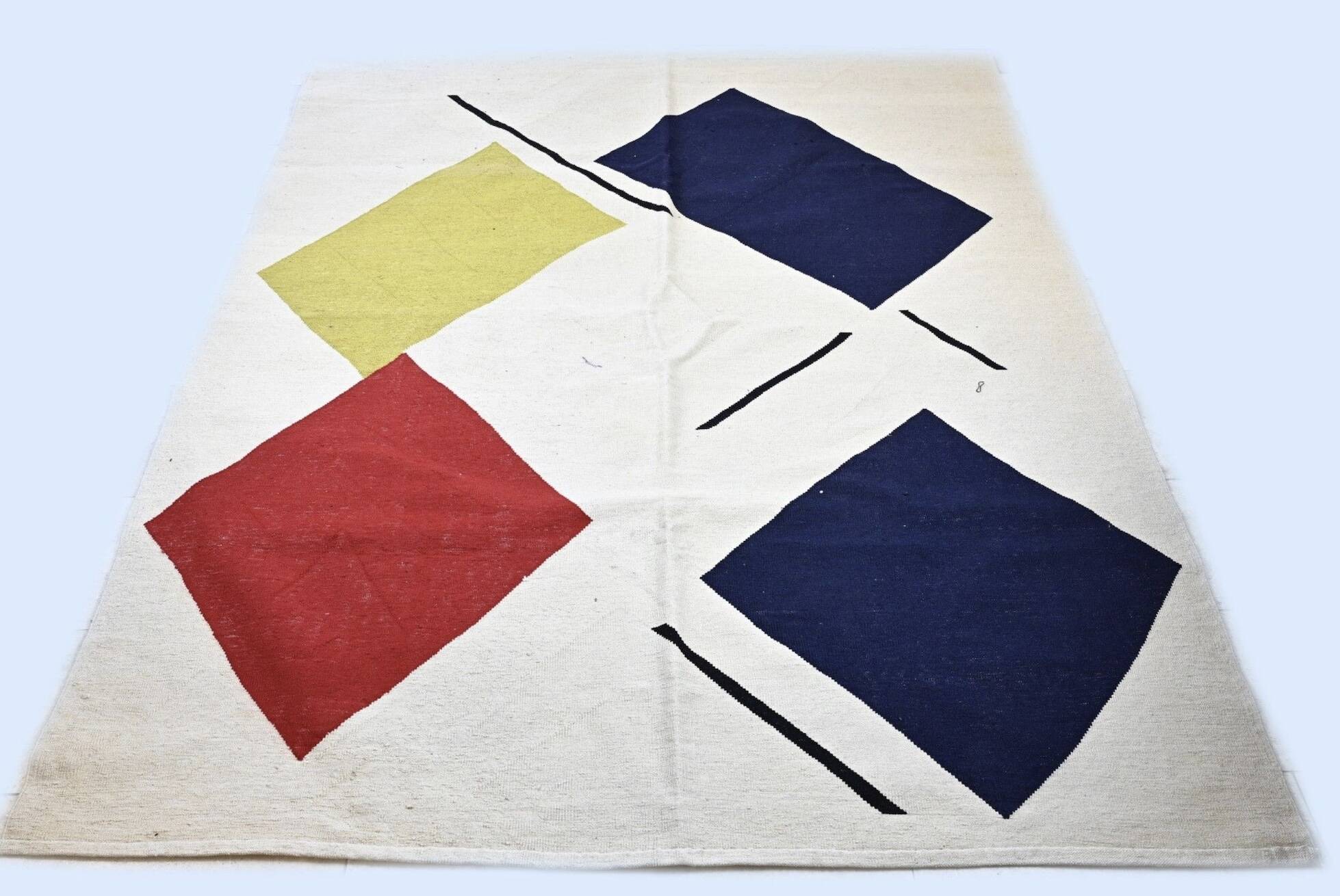 Carpet / TAPESTRY BY KASIMIR MALEVITCH - 100% WOOL