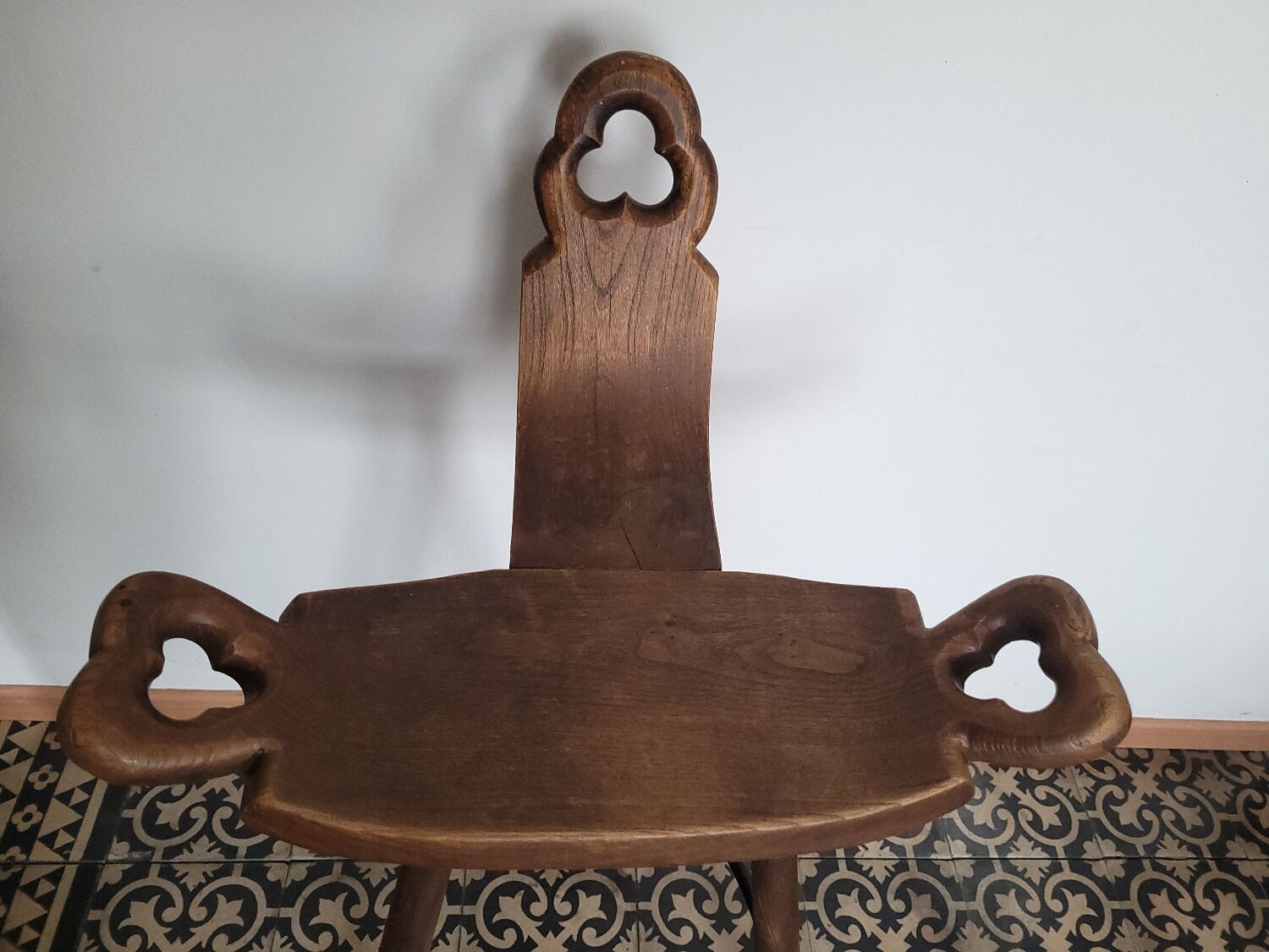 2 vintage brutalist bar stools design Marbella 1970s Spain