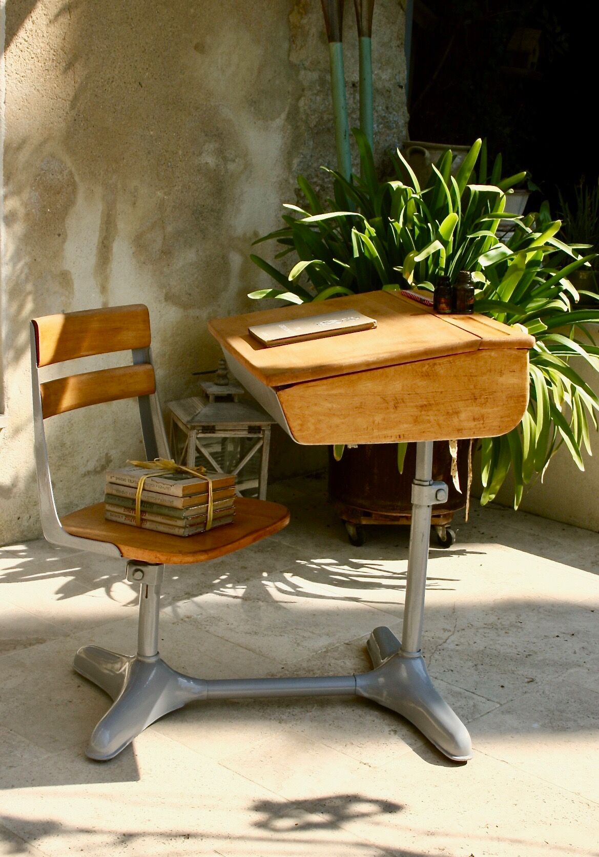 Bureau d'école des USA dans les années 30/40