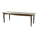 Table de ferme française du 19ème siècle en chêne avec 2 tiroirs.
